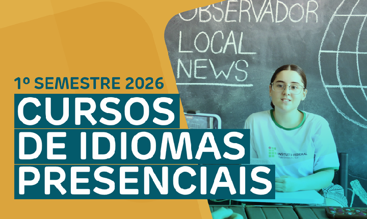 IFMS oferece cursos gratuitos de idiomas para 2026 com inscrições abertas