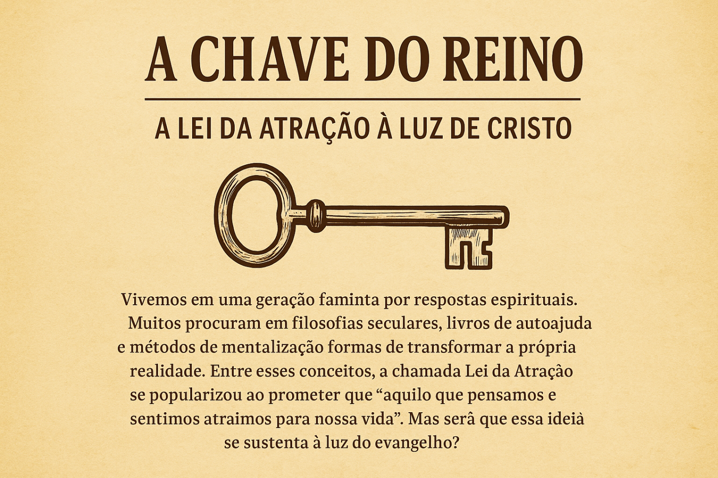 Como Ativar a Lei da Atração de Cristo
