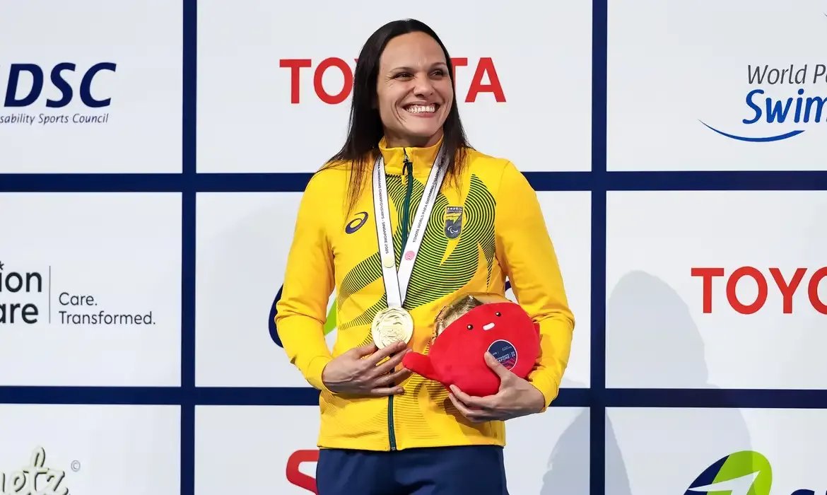 Seleção brasileira fatura sete medalhas no Mundial de Natação Paralímpica e destaca nomes
