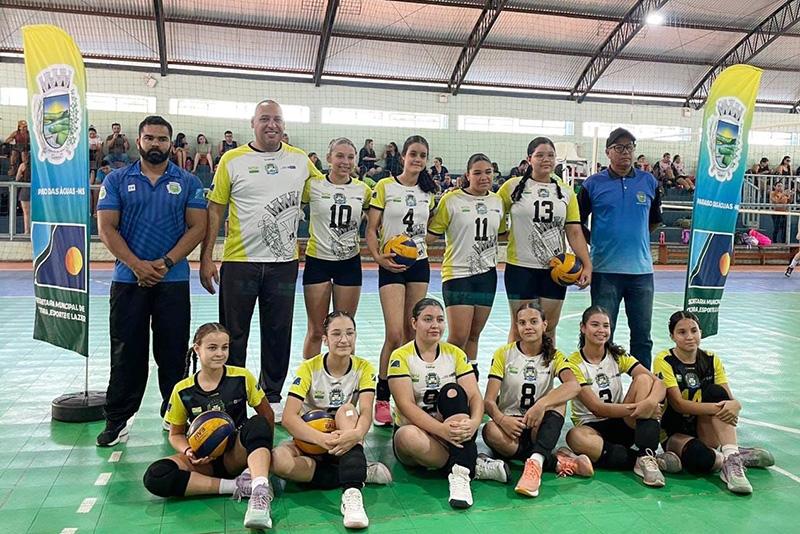 Vôlei feminino de Chapadão do Sul conquista segundo lugar em Copa Intermunicipal