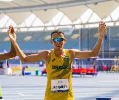Yeltsin Jacques conquista prata nos 5000m da classe T11 no Mundial Paralímpico de Atletismo