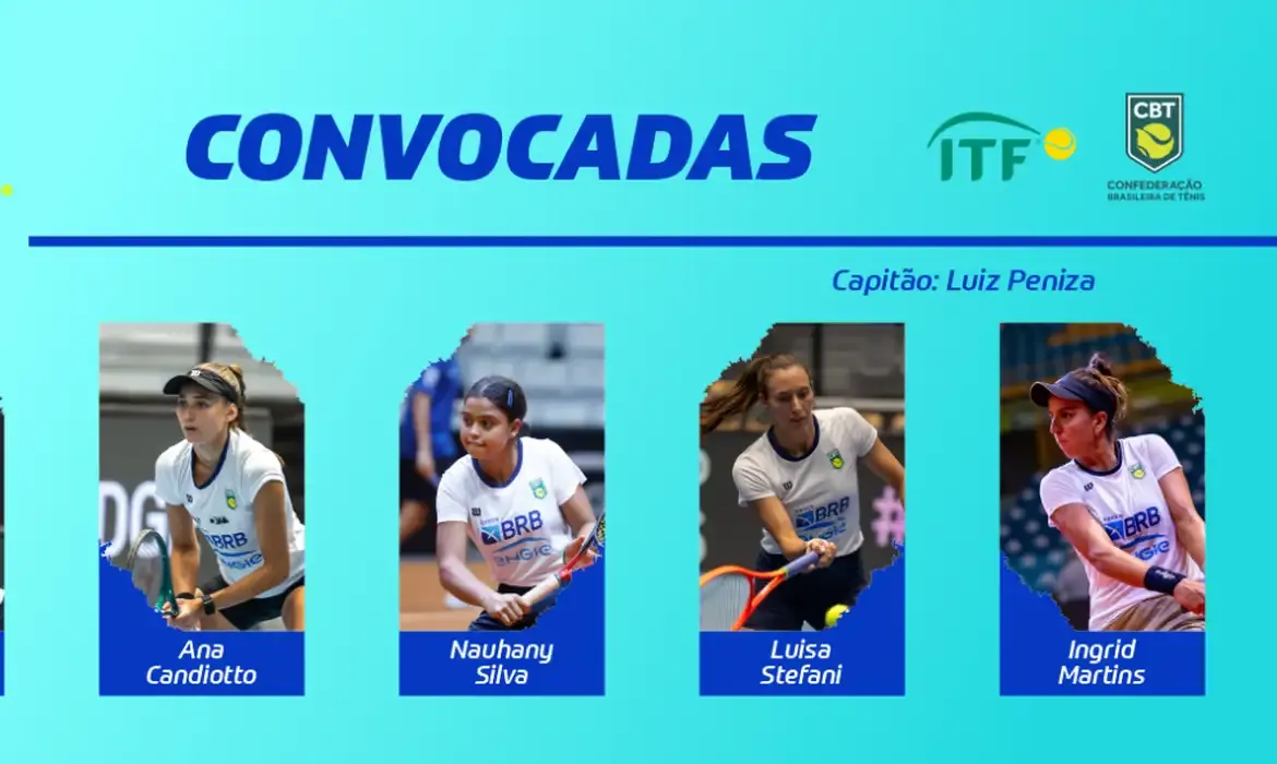 Brasil anuncia convocação da equipe feminina para os playoffs da Billie Jean King Cup