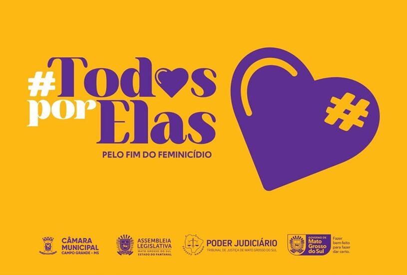 Câmara CG reforça compromisso com a proteção às mulheres ao aderir ao movimento #TodosPorElas