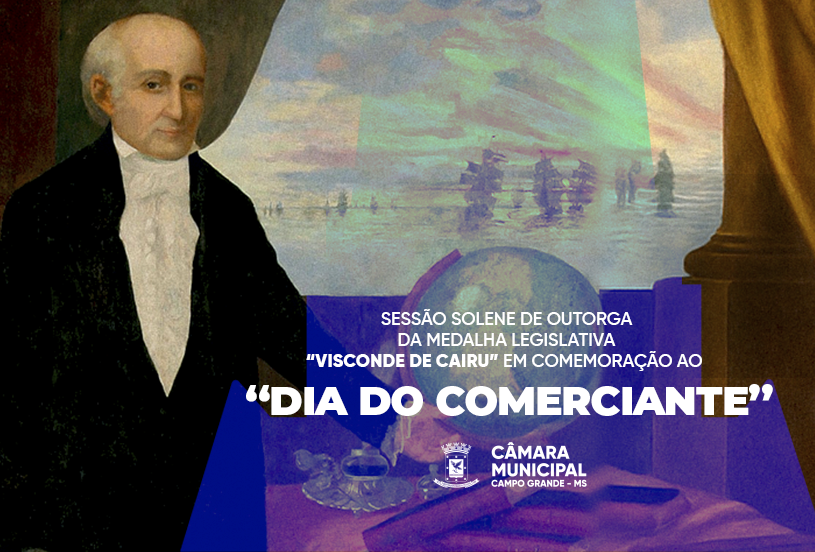 Comerciantes de Campo Grande serão homenageados pela Câmara Municipal