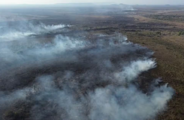 Governo federal decreta emergência em 11 cidades de MS devido a incêndios florestais e facilita acesso a verbas