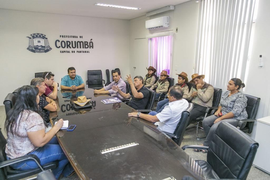 Prefeito de Corumbá recebe comitiva boliviana e reforça intercâmbio cultural