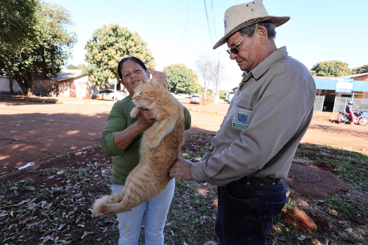 Prefeitura de Dourados inicia vacinação antirrábica nos distritos rurais