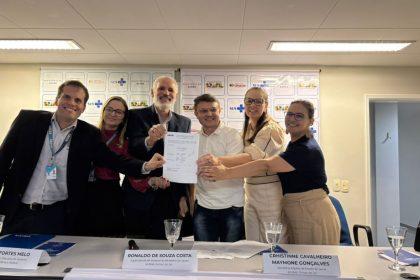 Três Lagoas firma compromisso para construção de policlínica com recursos do Novo PAC