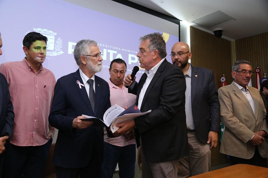 “União é a forma mais inteligente de avançar”, afirma prefeito de Ponta Porã