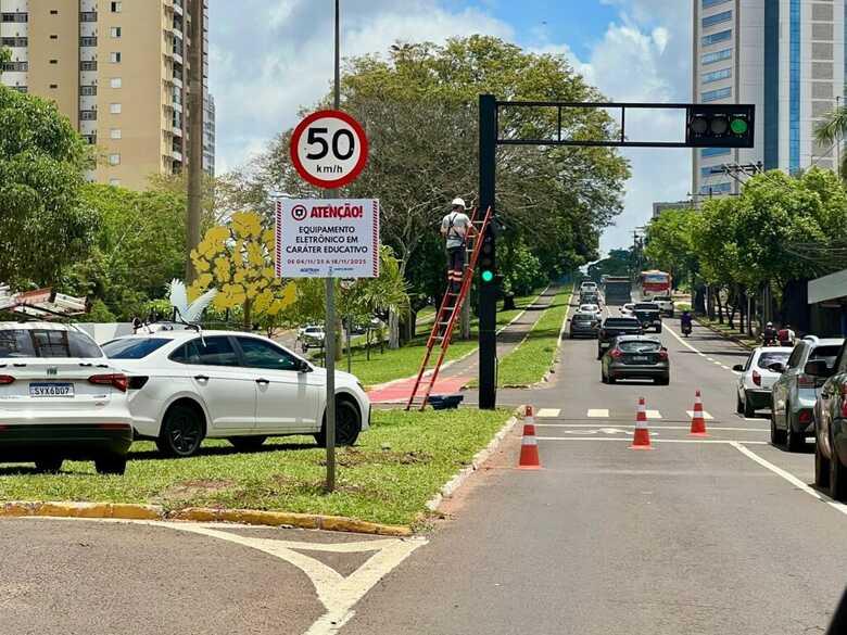 Agetran instala novos radares em Campo Grande para reforçar segurança no trânsito