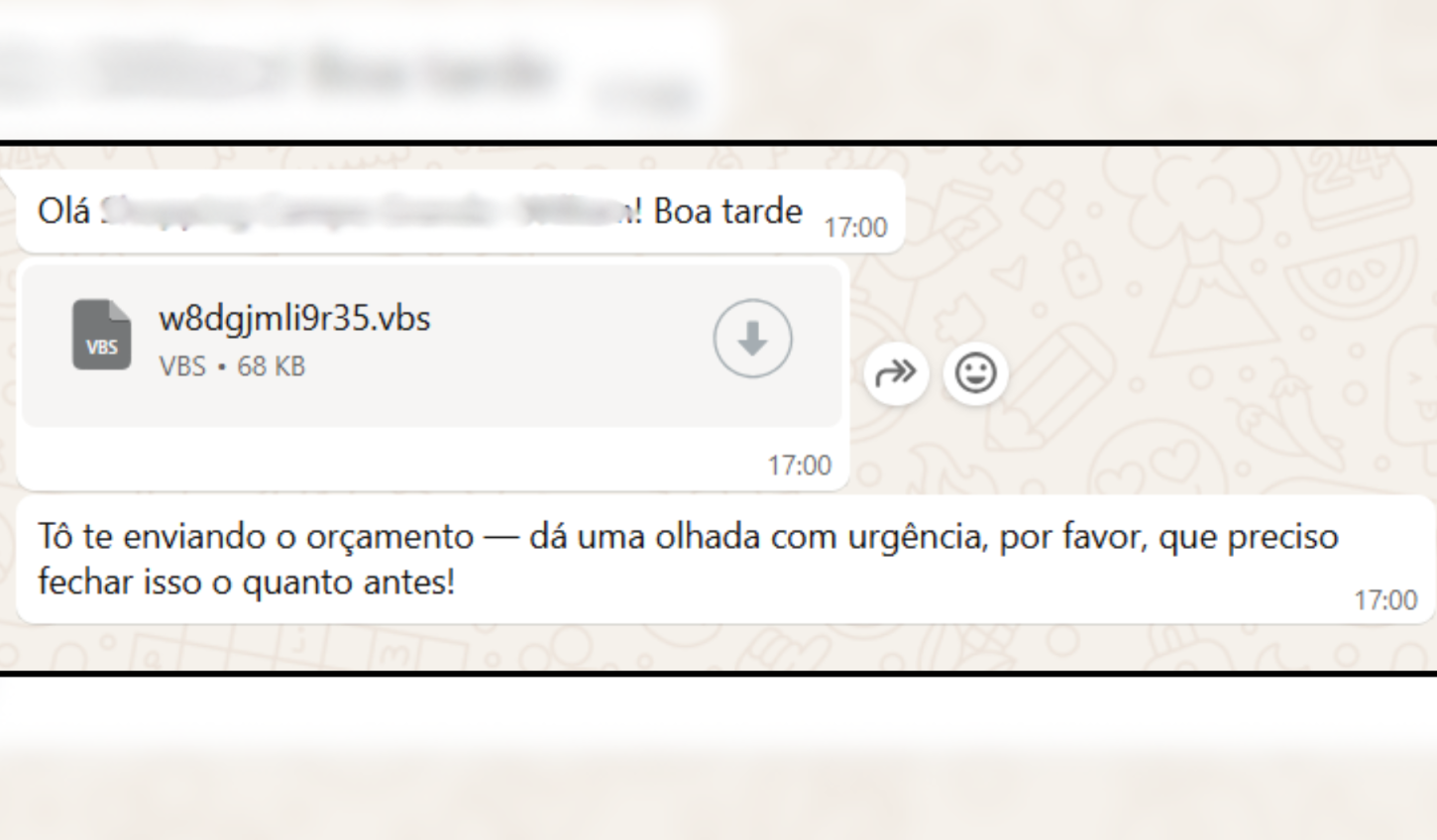 ALERTA!!! Novo golpe rolando entre usuários de WhatsApp em Campo Grande