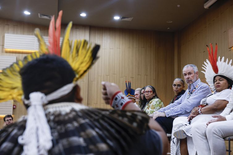 Após protesto, indígenas Munduruku são recebidos por presidente da COP