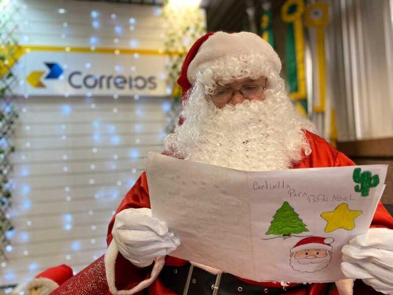 Campanha Papai Noel dos Correios começa na segunda-feira em Mato Grosso do Sul