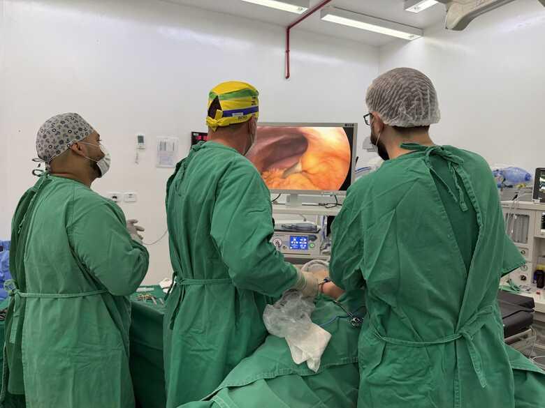 Hospital Regional de Ponta Porã realiza primeira cirurgia por videolaparoscopia