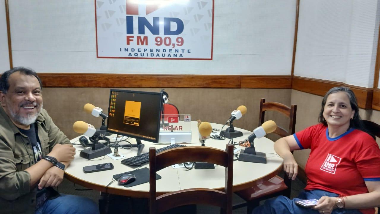 Tereza Cristina Anache e Joel Silva estreiam nova fase na Rádio