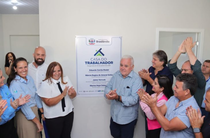 Governo inaugura Casa do Trabalhador em Brasilândia e amplia alcance da Funtrab