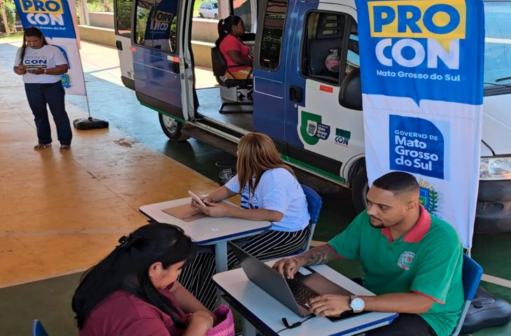 Aldeias indígenas de Miranda recebem PROCON-MS