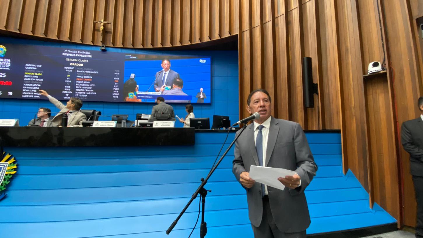 Gerson Claro apresenta moção de apoio à árbitra Daiane Muniz e reforça enfrentamento ao machismo no esporte