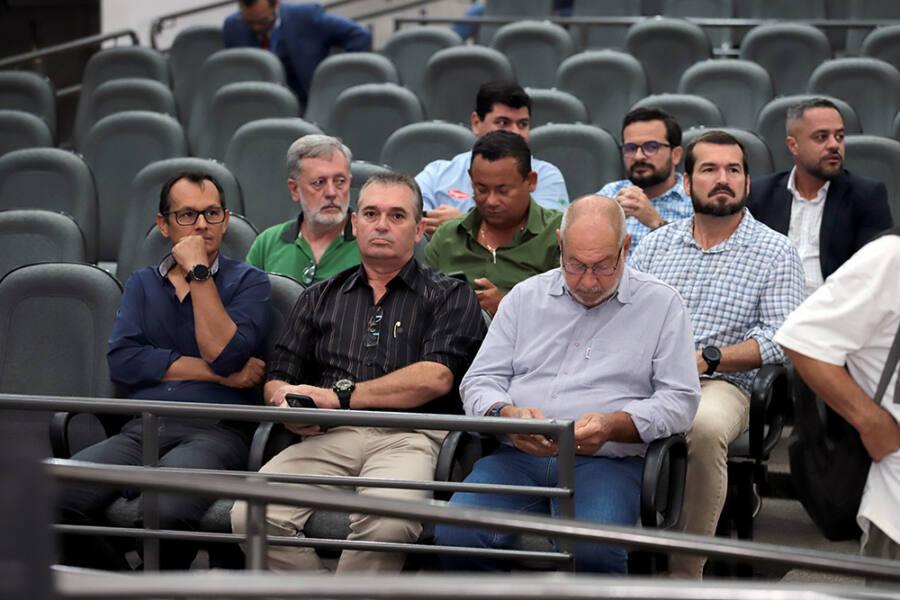 Representantes do setor acompanharam anúncio de votação do projeto.