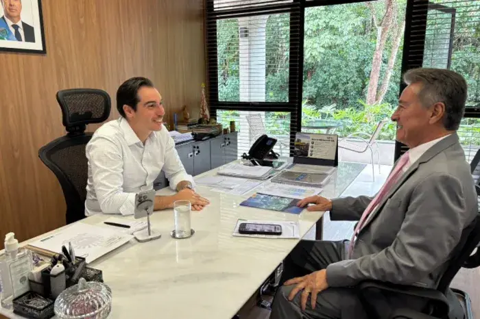 Diálogo e cooperação marcam encontro de Hashioka com secretário da Segov