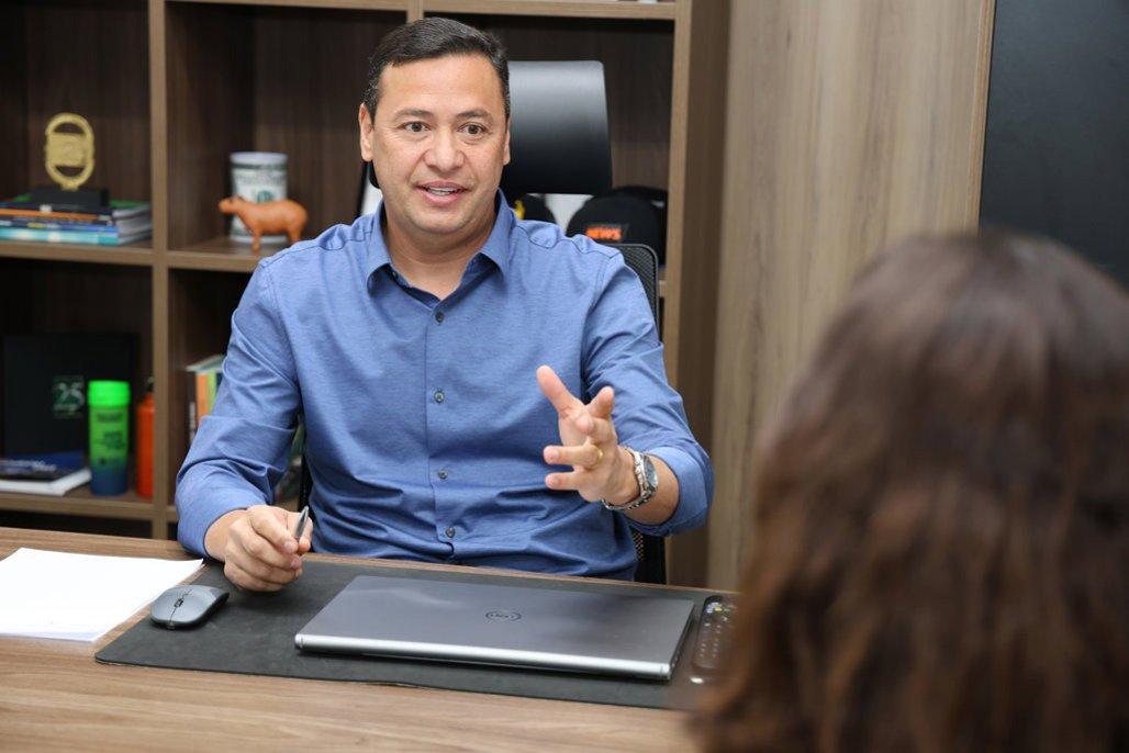 Luciano Rodrigues, secretário de Comunicação da ALEMS,  ressalta a importância da informação para ampliar direitos.