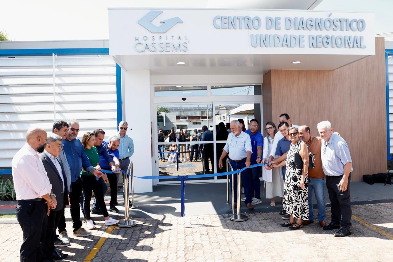 Com inauguração de Centro de Diagnóstico em Coxim, Cassems encurta distância para assistência à saúde