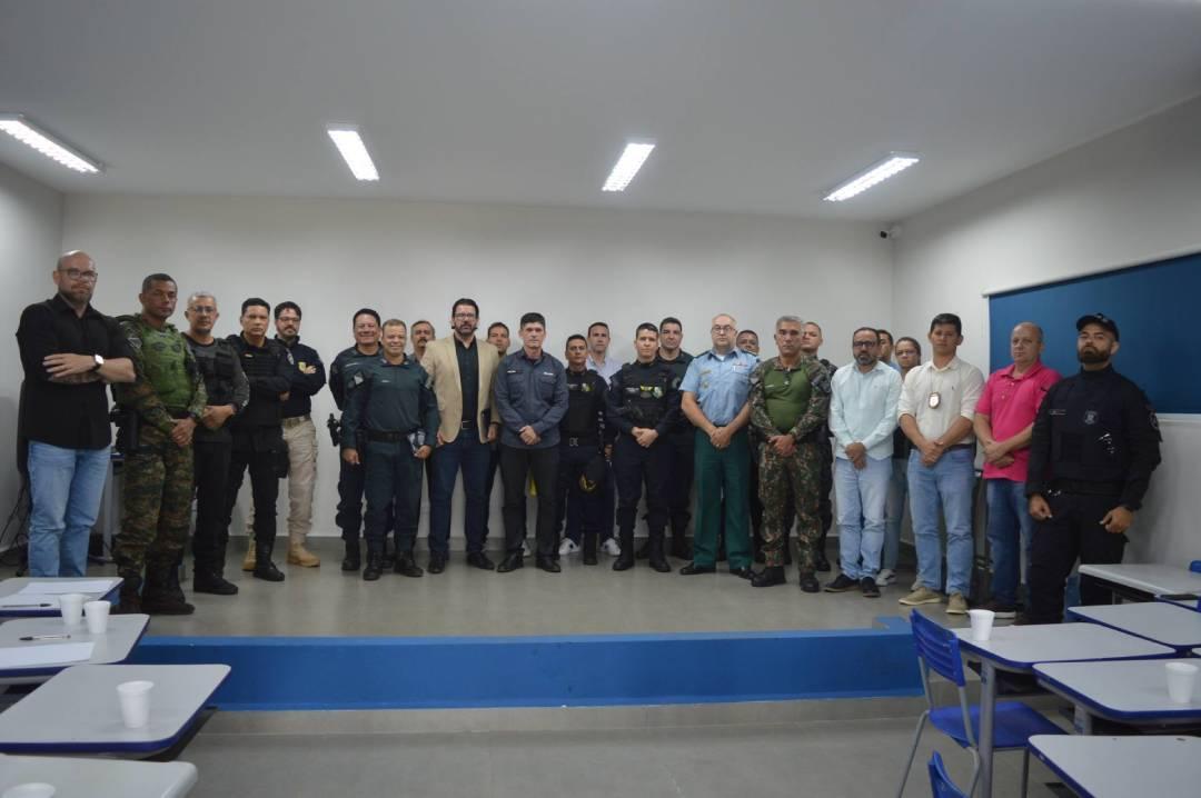 Forças de segurança de MS e MT se reúnem em Coxim para definir estratégias