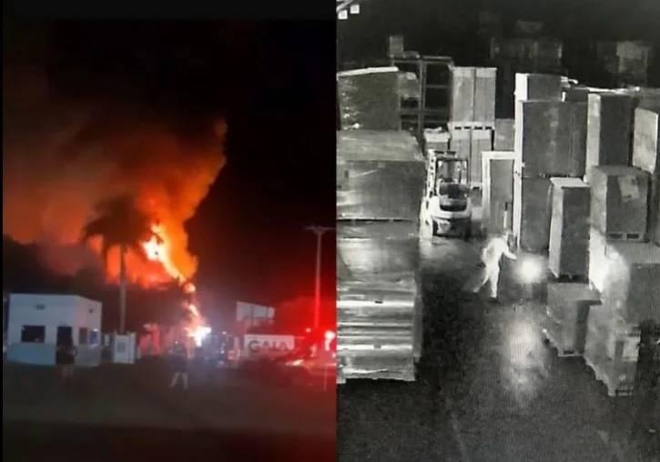 Funcionário que incendiou indústria de brinquedos é preso em Aparecida do Taboado e diz que só queria dar um susto