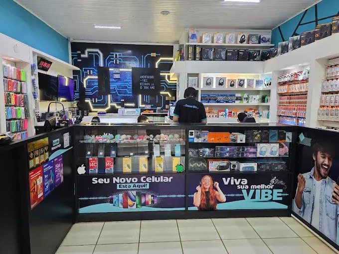 Interior da loja ConcertCell. (Imagem: Reprodução)