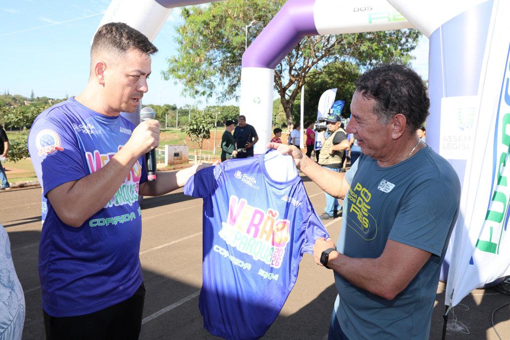 Treinão em Ponta Porã reforça saúde e integração na preparação para a Corrida dos Poderes  