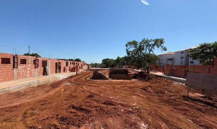 Obras no Residencial Manoel de Barros já avançaram em 11,75%, segundo Pref CG