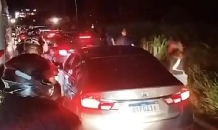 Sem intercorrências no palco, Show de Guns n' Roses registra congestionamento em Campo Grande