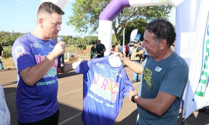 Treinão em Ponta Porã reforça saúde e integração na preparação para a Corrida dos Poderes  